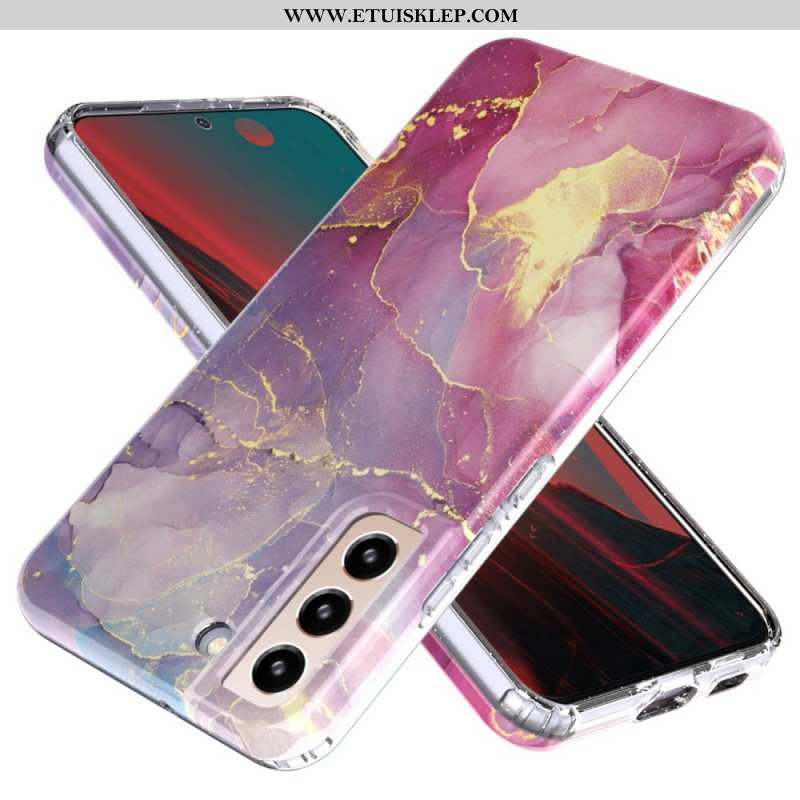 Etui do Samsung Galaxy S22 5G Silikonowy Elastyczny Marmur